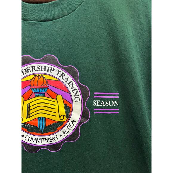 Vintage Band Leadership Shirt Training Vision XL paint stains - Picture 4 of 11